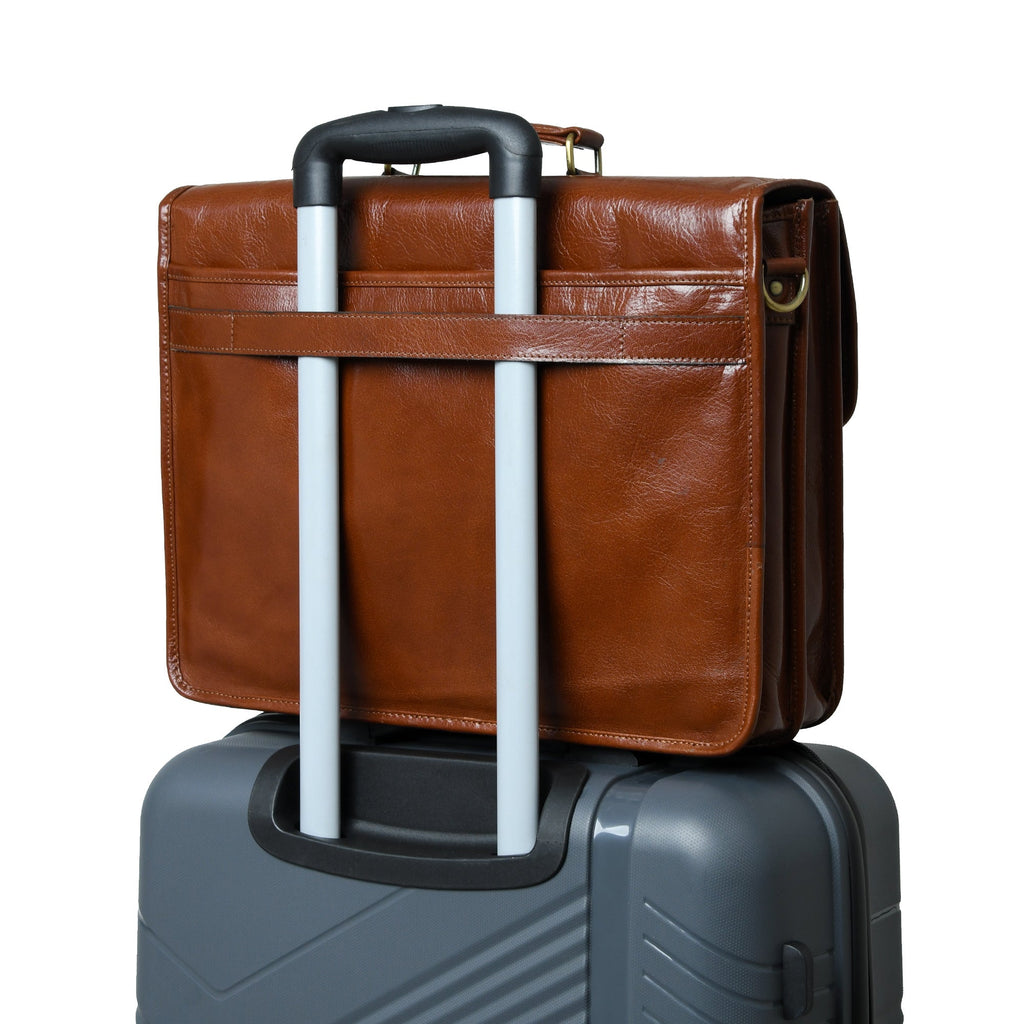 The Architect Brown Executive Classy Leather Bags