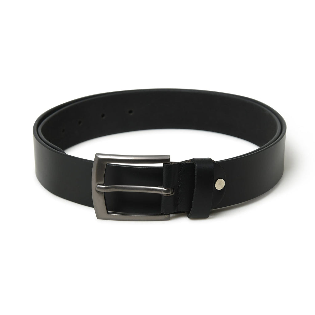 Minimalist Black Leather Belt Classy Leather Bags