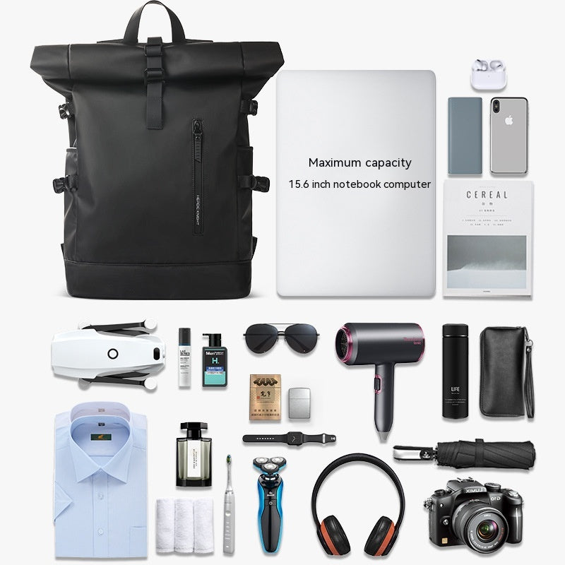Men's Large Capacity Outdoor Travel Backpack Social Buzz eSIMs