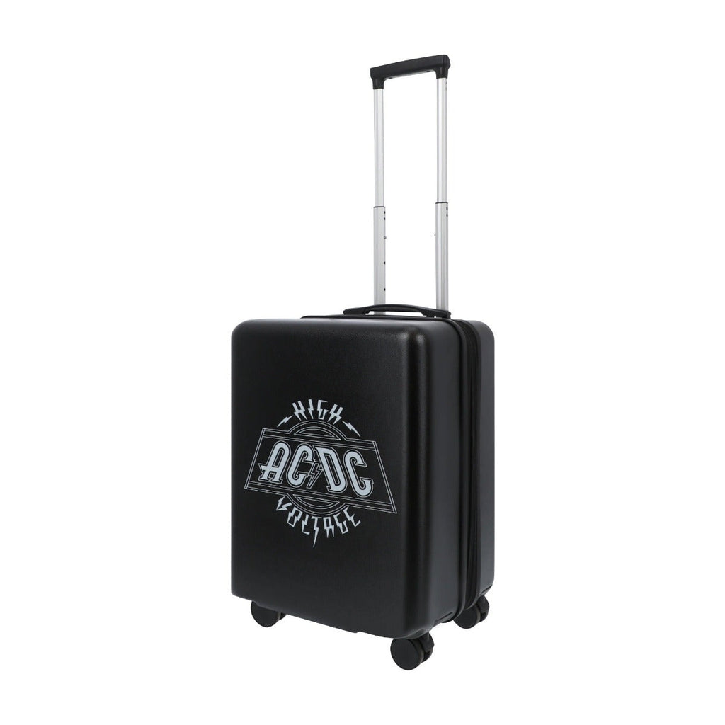 AC/DC 22.5" Spinner Suitcase Black Carry-On Luggage Ful Luggage