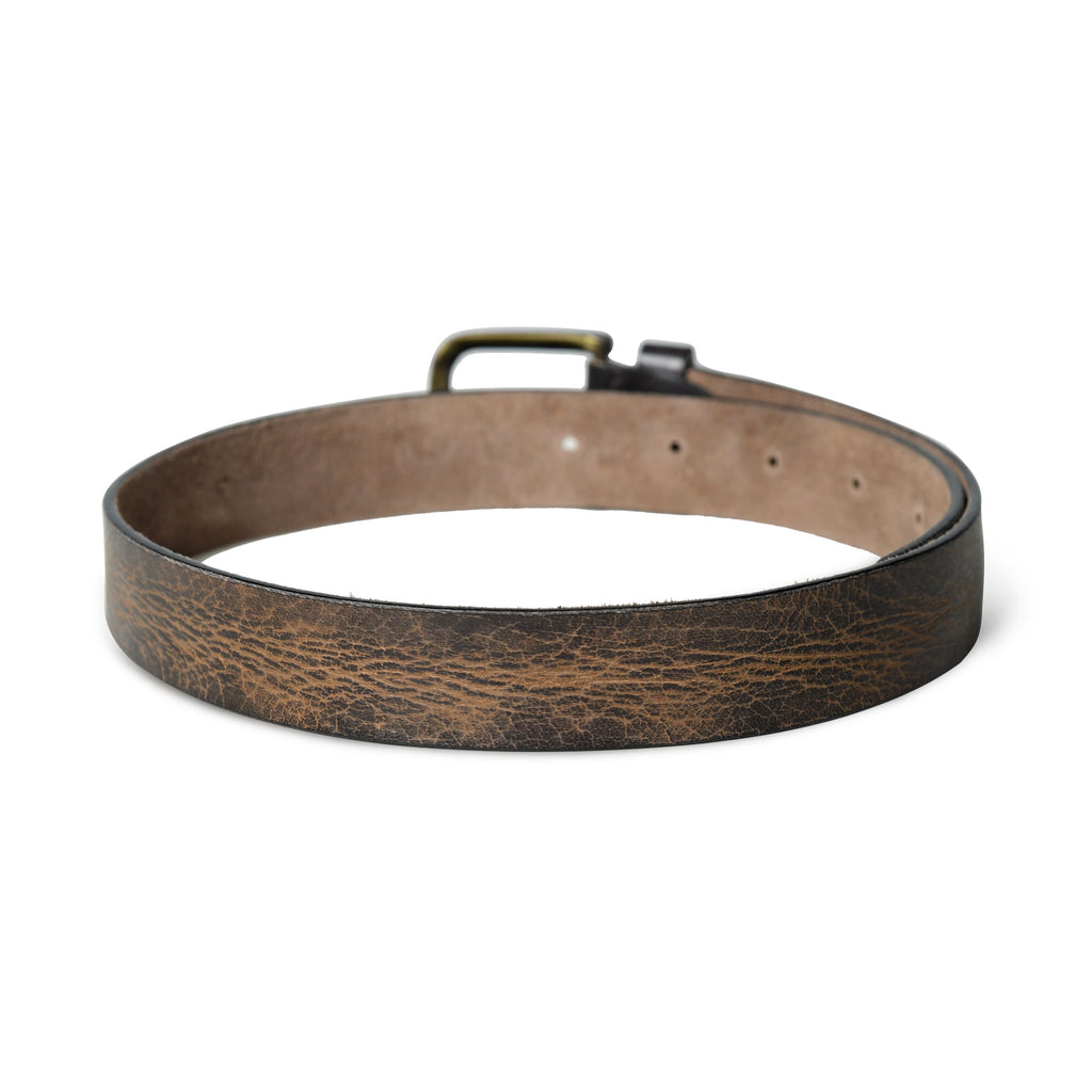 Eden Dark Brown Men's Leather Belt Classy Leather Bags