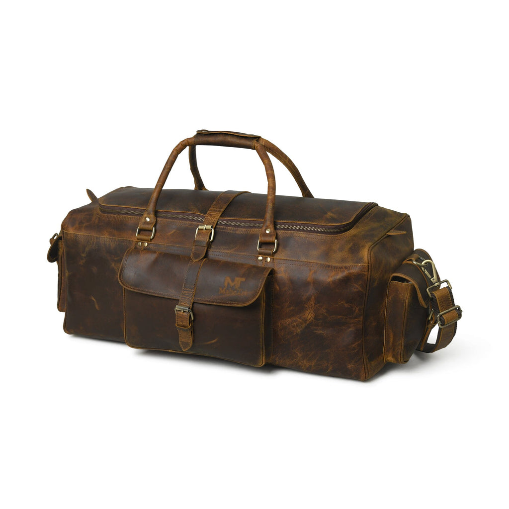 The Goldman Travel Duffel Classy Leather Bags