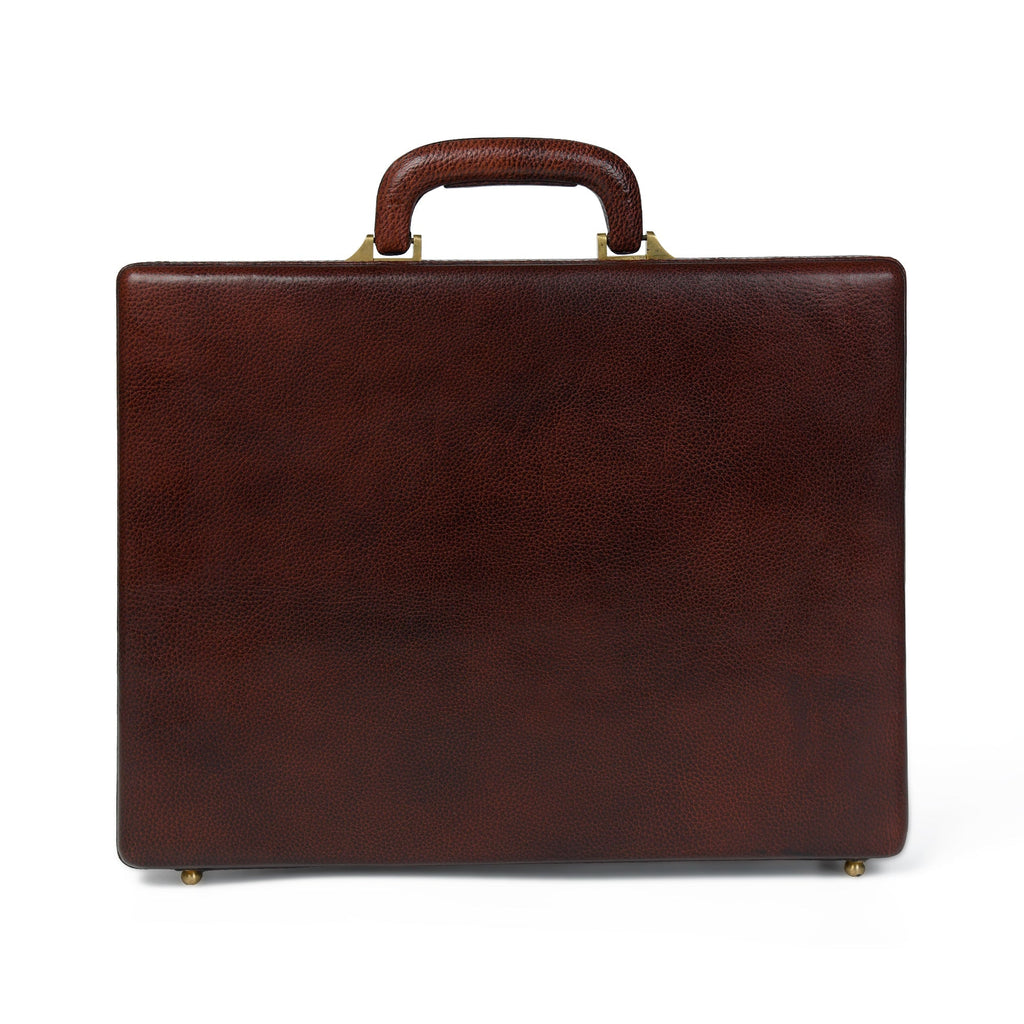 Rich Brown Office Suitcase Classy Leather Bags