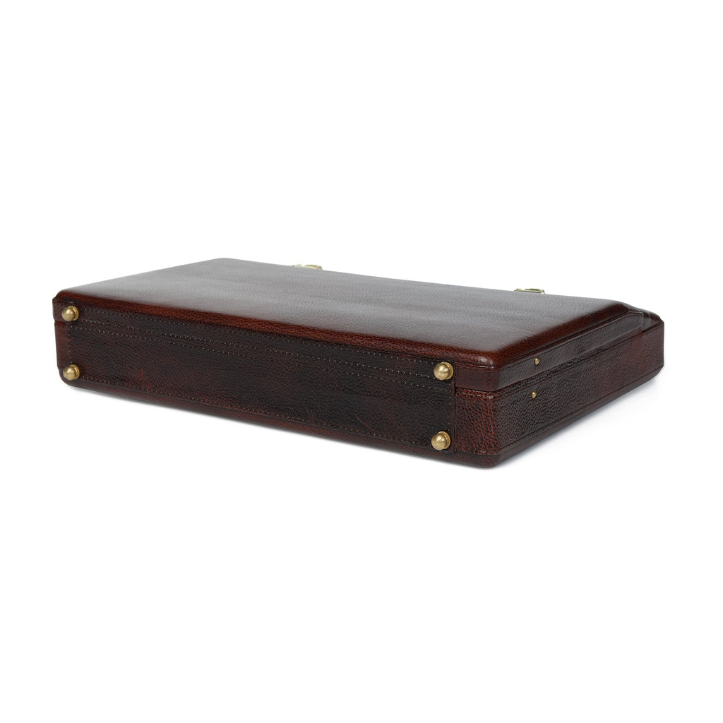 Rich Brown Office Suitcase Classy Leather Bags