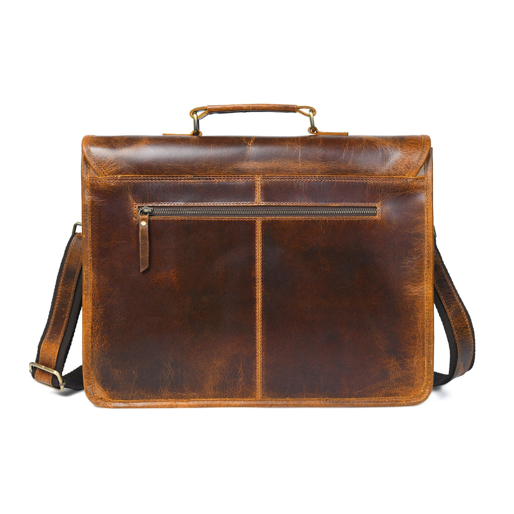 Buffalo Leather Executive Briefcase Classy Leather Bags