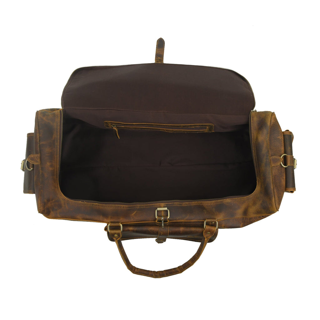 The Goldman Travel Duffel Classy Leather Bags