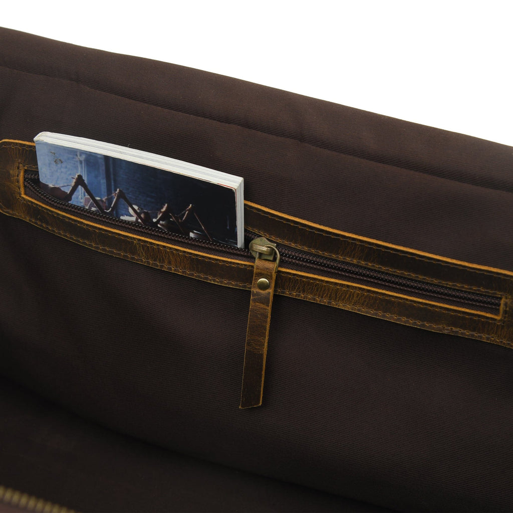 The Goldman Travel Duffel Classy Leather Bags