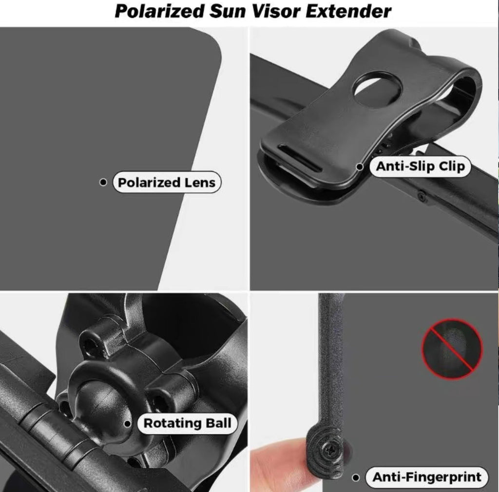 GlareGuard Visor Extender V.I.P Digital Presence