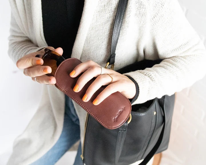 Osgoode Marley Leather Eyeglass Case 1729 Osgoode Marley