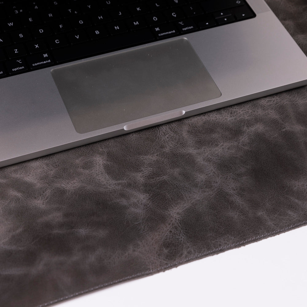 Leather Desk Mat (37 cm X 80 cm) Mizuri Leather