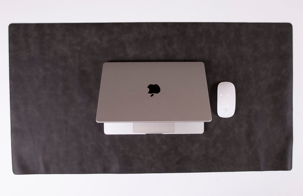 Leather Desk Mat (37 cm X 80 cm) Mizuri Leather