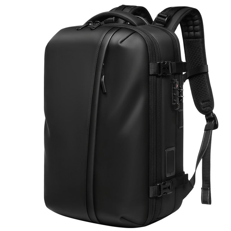 Mens Compressed Backpack Large-Capacity Travel Bag Social Buzz eSIMs