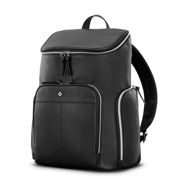 Samsonite Mobile Solution 2 Leather Deluxe Backpack Samsonite