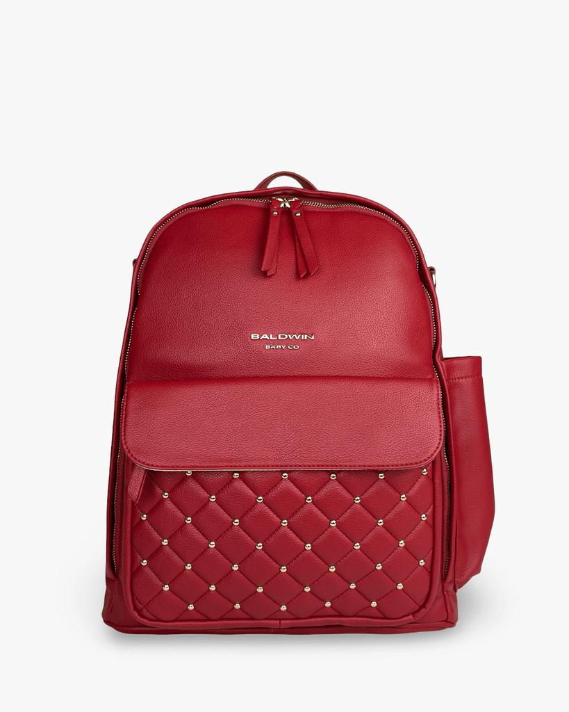 The Daphne Diaper Bag - Crimson Baldwin Baby Company