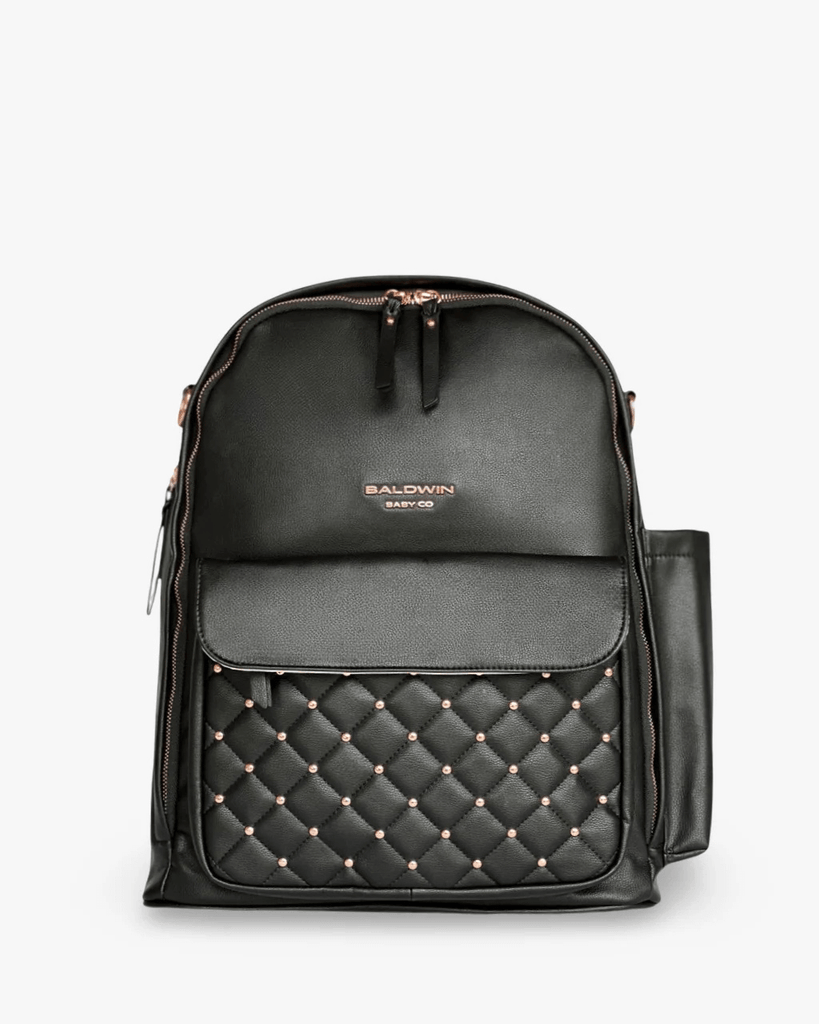 The Daphne Diaper Bag - Onyx Baldwin Baby Company