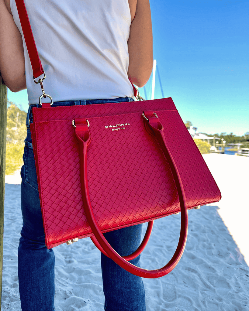 The Montrose Diaper Bag Tote - Cardinal Baldwin Baby Company