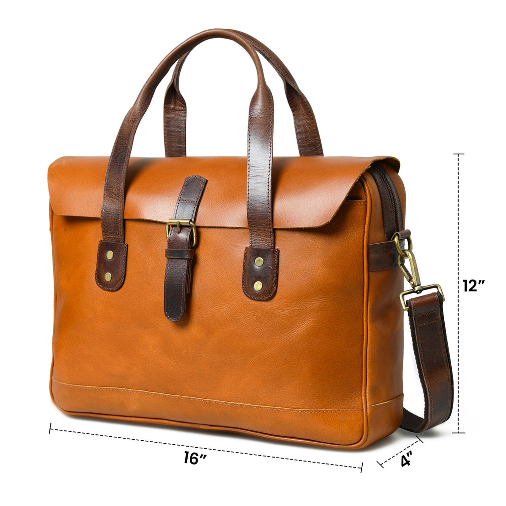 Executive Travel Briefcase Satchel Bag Classy Leather Bags