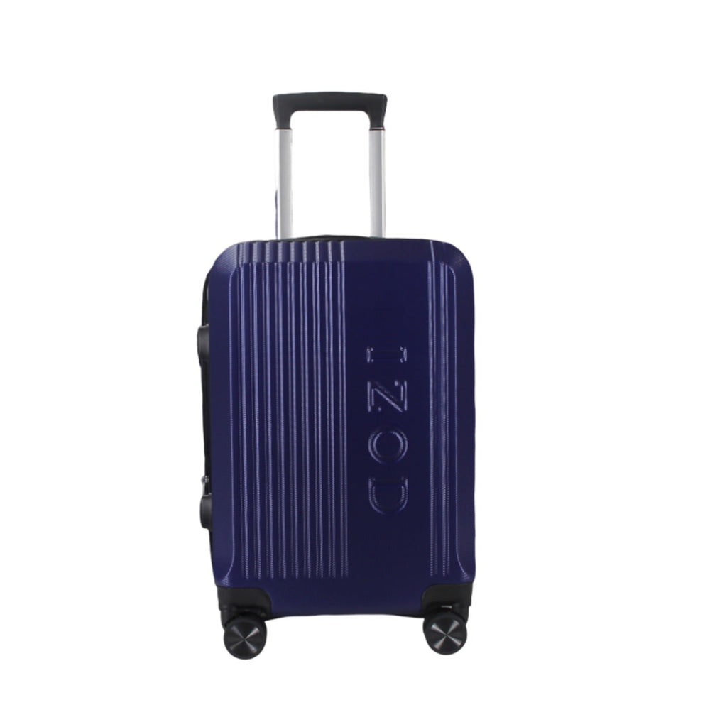 IZOD Zane 20-Inch Carry-On Luggage – Lightweight Expandable ABS Hardside Suitcase with 360° Dual Spinner Wheels & Built-In Combo Lock - LuggageDesigners