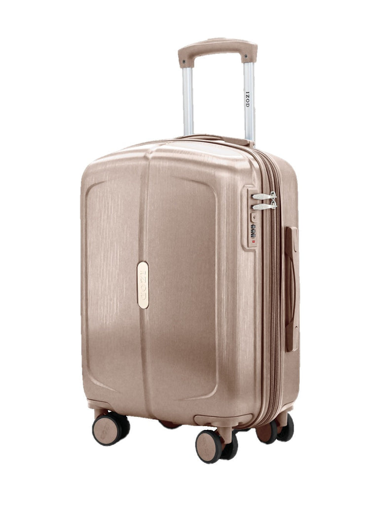 IZOD Mateo 20-Inch Carry-On Luggage – Lightweight Expandable ABS Hardside Suitcase with 360° Dual Spinner Wheels & Built-In Combo Lock - LuggageDesigners