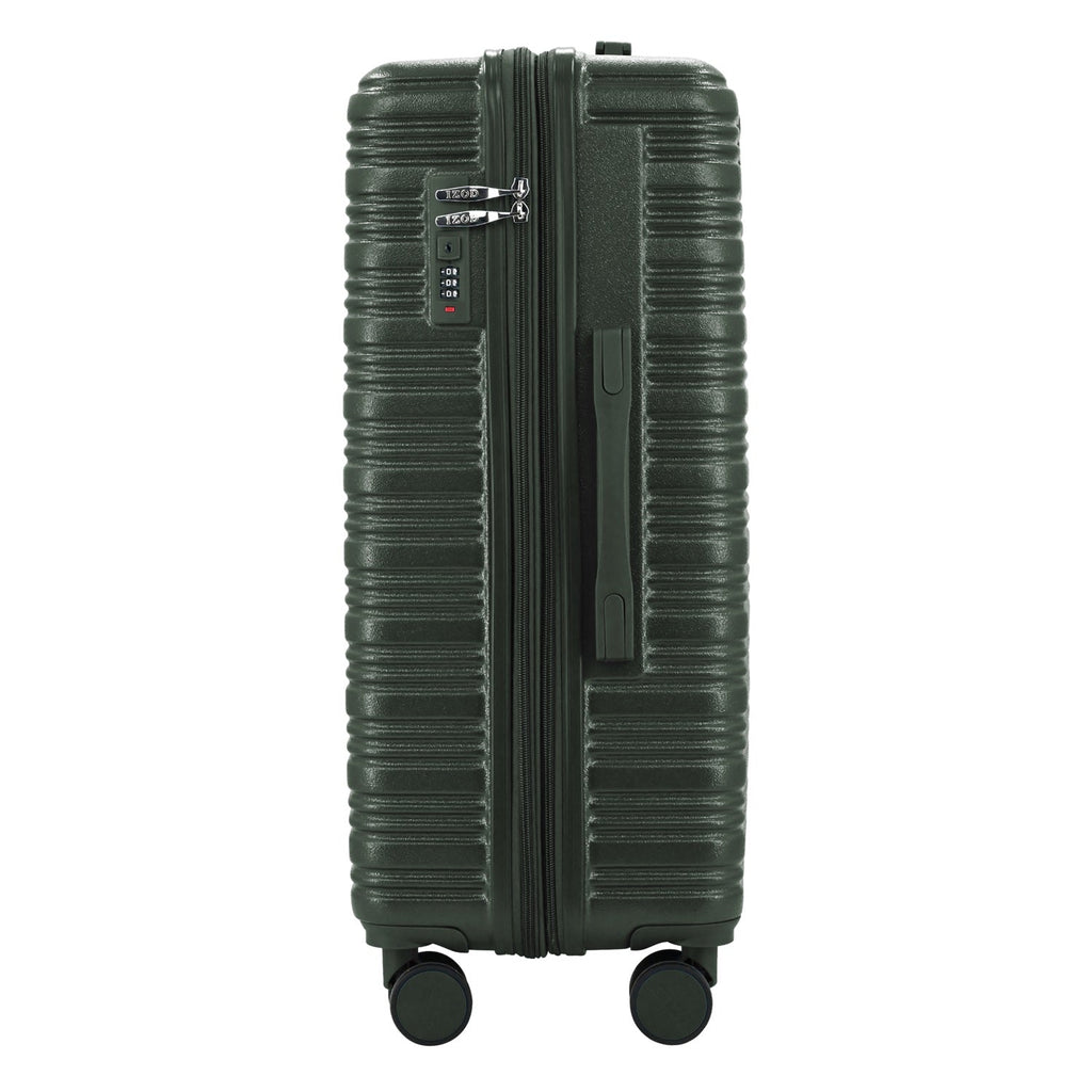 IZOD Romeo 20-Inch Carry-On Luggage – Lightweight Expandable ABS Hardside Suitcase with 360° Dual Spinner Wheels & Built-In Combo Lock - LuggageDesigners