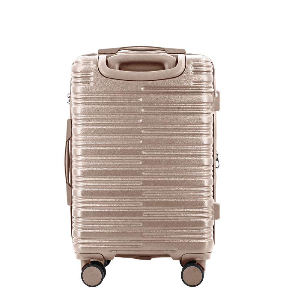 IZOD Romeo 20-Inch Carry-On Luggage – Lightweight Expandable ABS Hardside Suitcase with 360° Dual Spinner Wheels & Built-In Combo Lock - LuggageDesigners