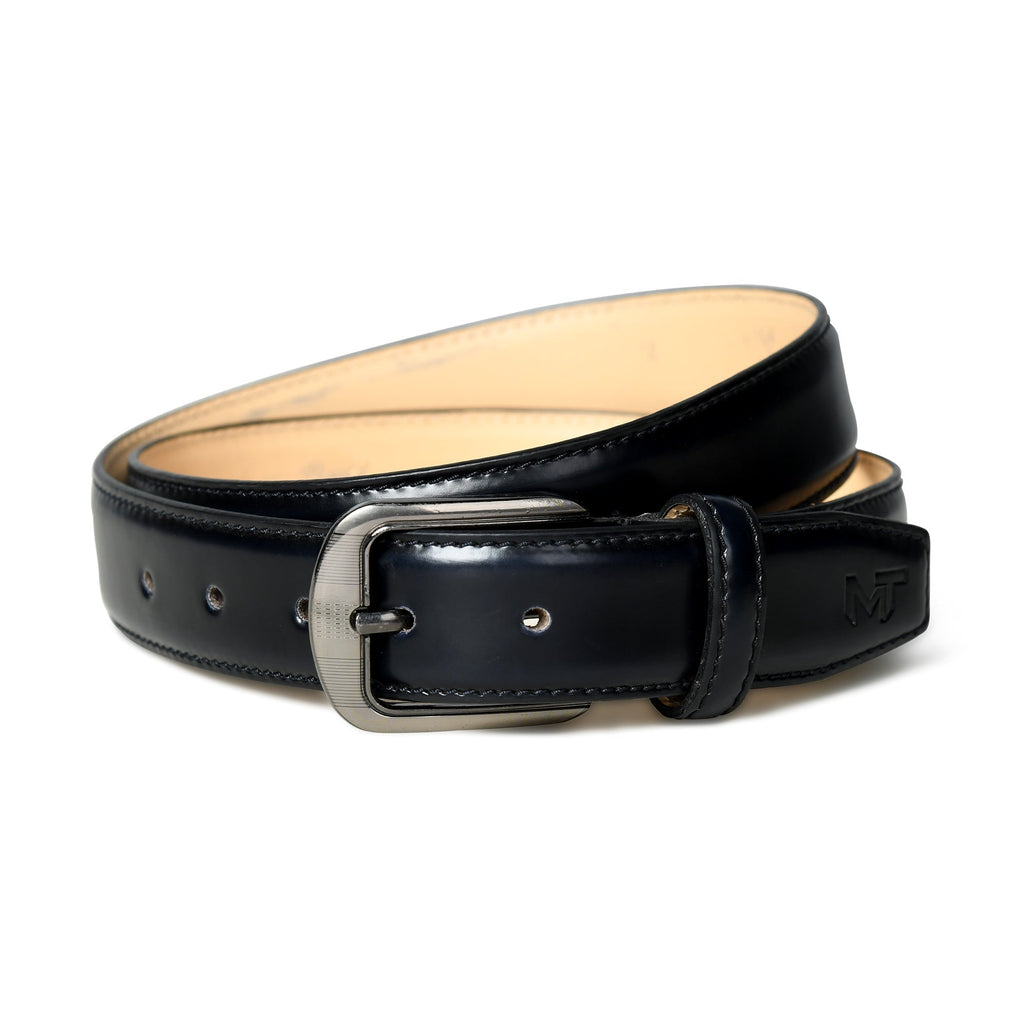 Eclipse Black Leather Belt Classy Leather Bags