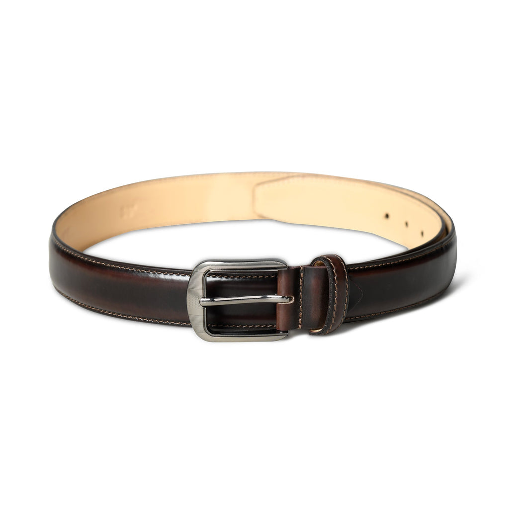 Eclipse Dark Brown Leather Belt Classy Leather Bags