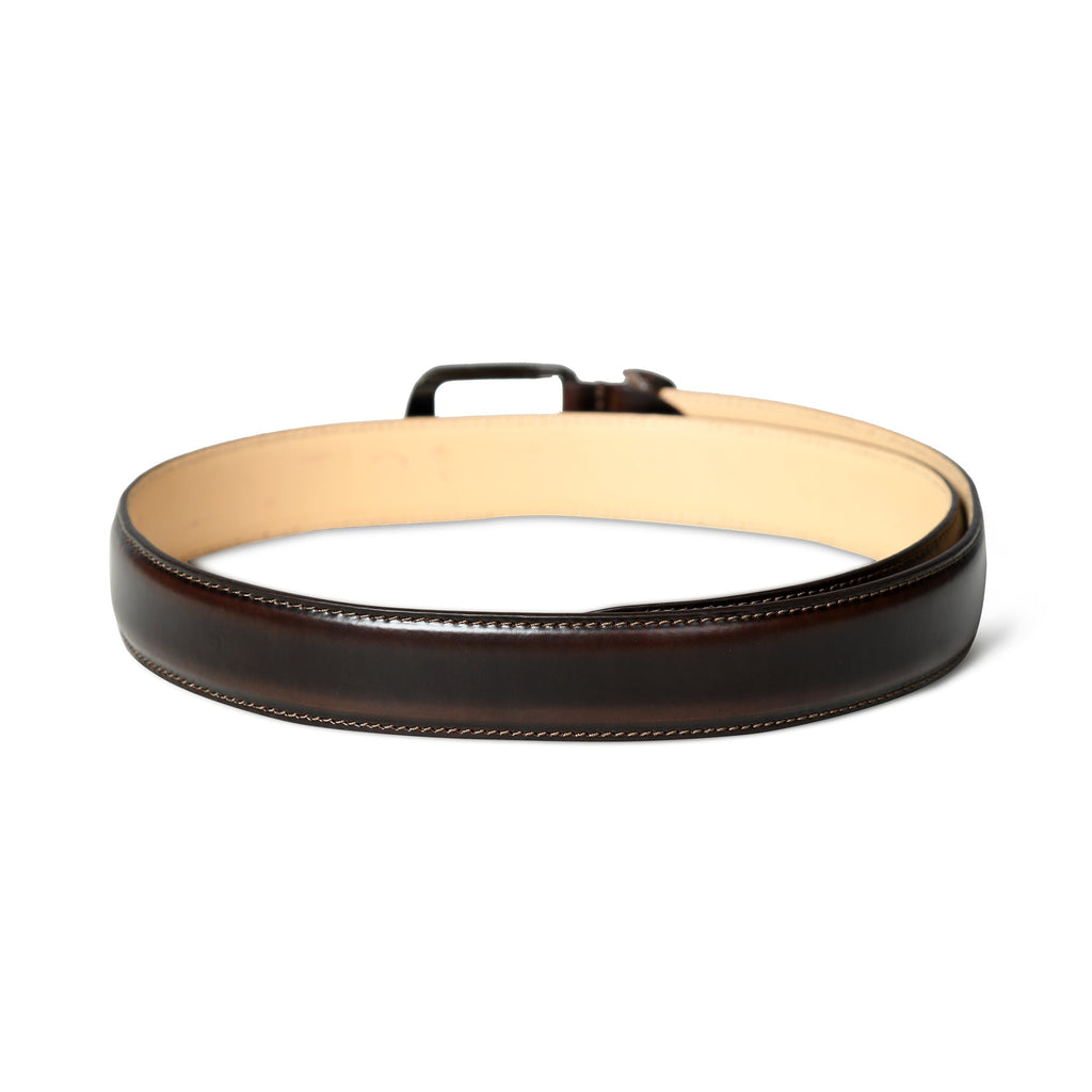 Eclipse Dark Brown Leather Belt Classy Leather Bags