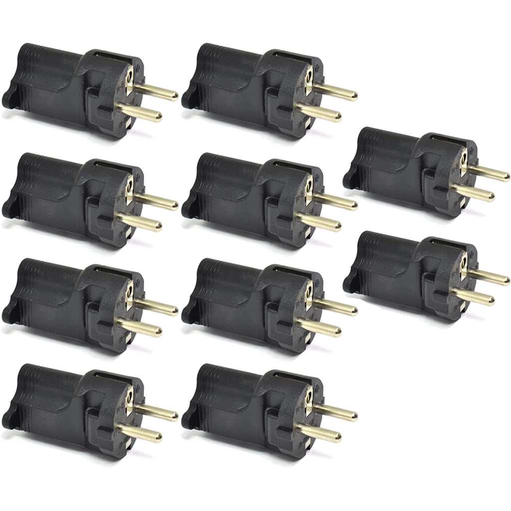Europe (Schuko) Travel Adapter - Type E/F - Industrial Grade (IG-9) Ceptics