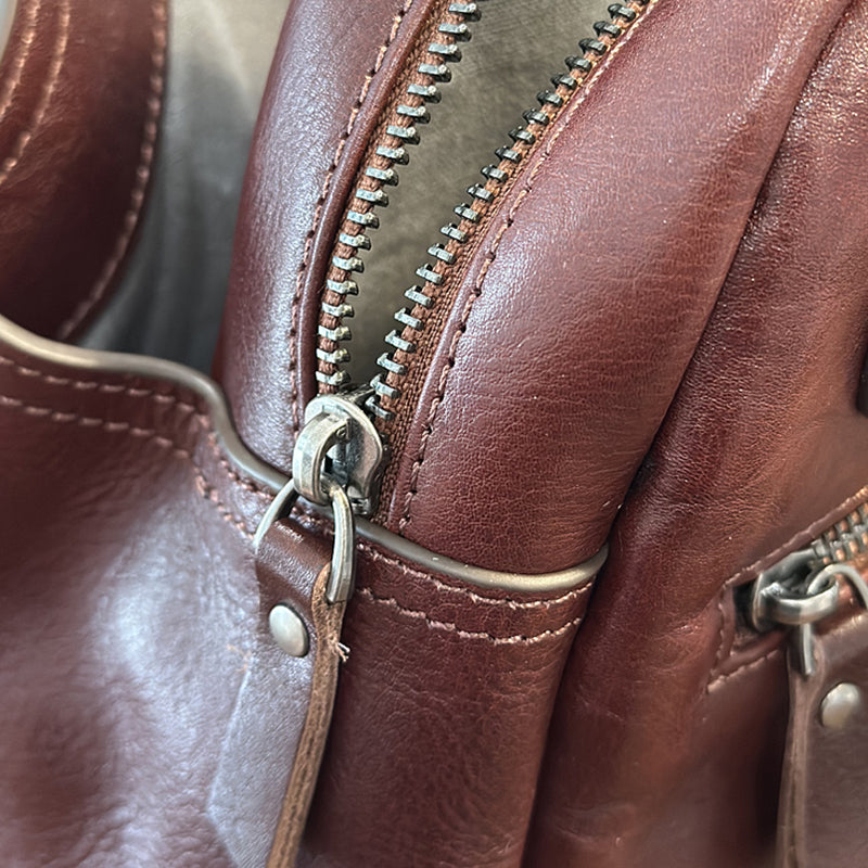 Full Grain Leather Women Backpack, Genuine Leather Mini Backpack, Best Leather Women's Backpack for School RockCow Leather Studio