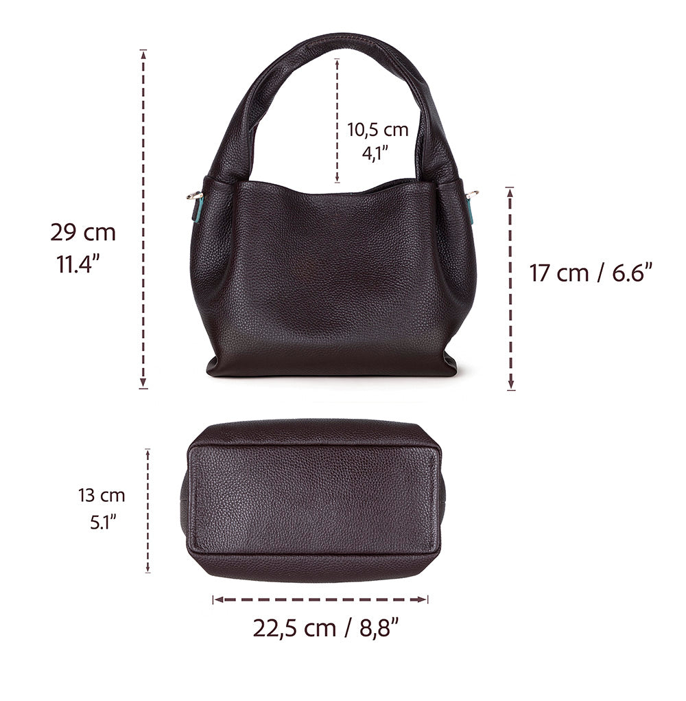 Cortina Women's Leather Bag Mizuri Leather