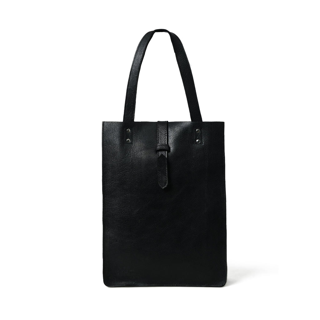 Ebony Elegance Leather Tote Classy Leather Bags