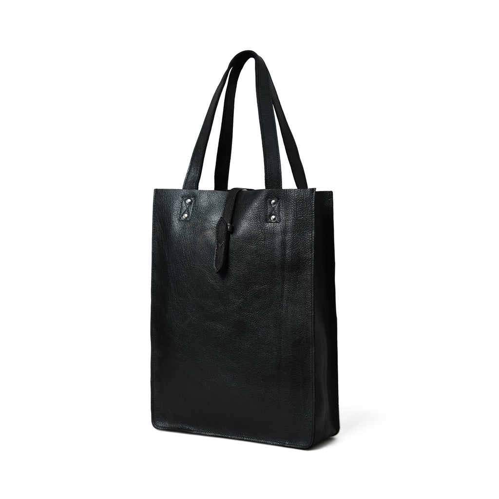 Ebony Elegance Leather Tote Classy Leather Bags