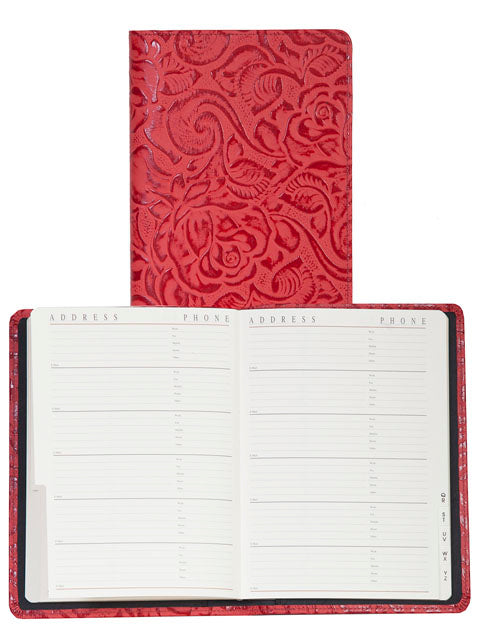 Scully Italian Leather Telephone and Address Book Scully