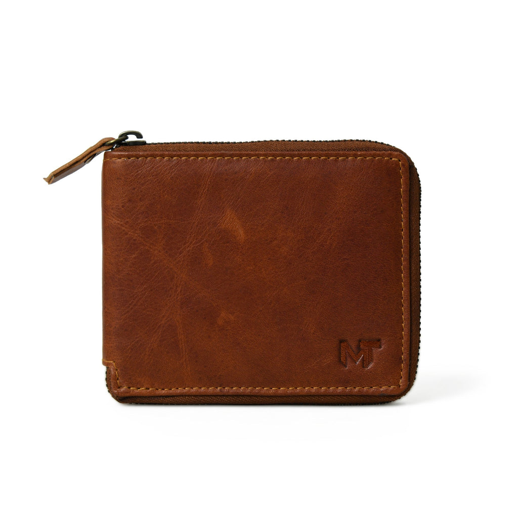 Adams Bi-Fold Wallet- Walnut Brown Classy Leather Bags