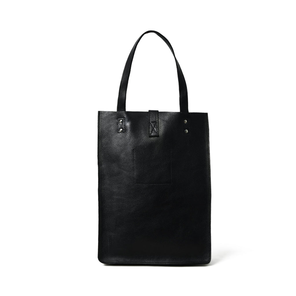 Ebony Elegance Leather Tote Classy Leather Bags