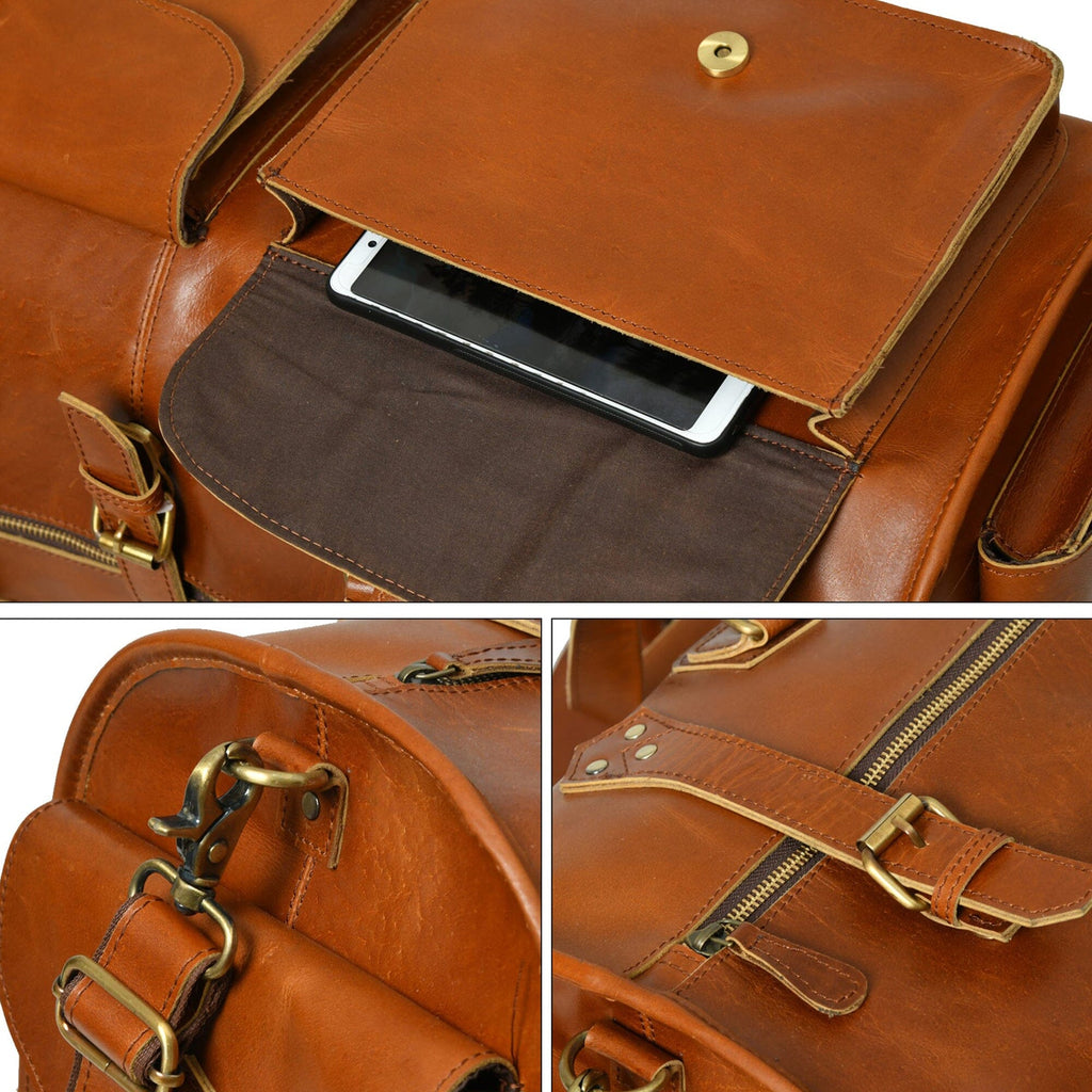 The Fenrich Duffel Classy Leather Bags