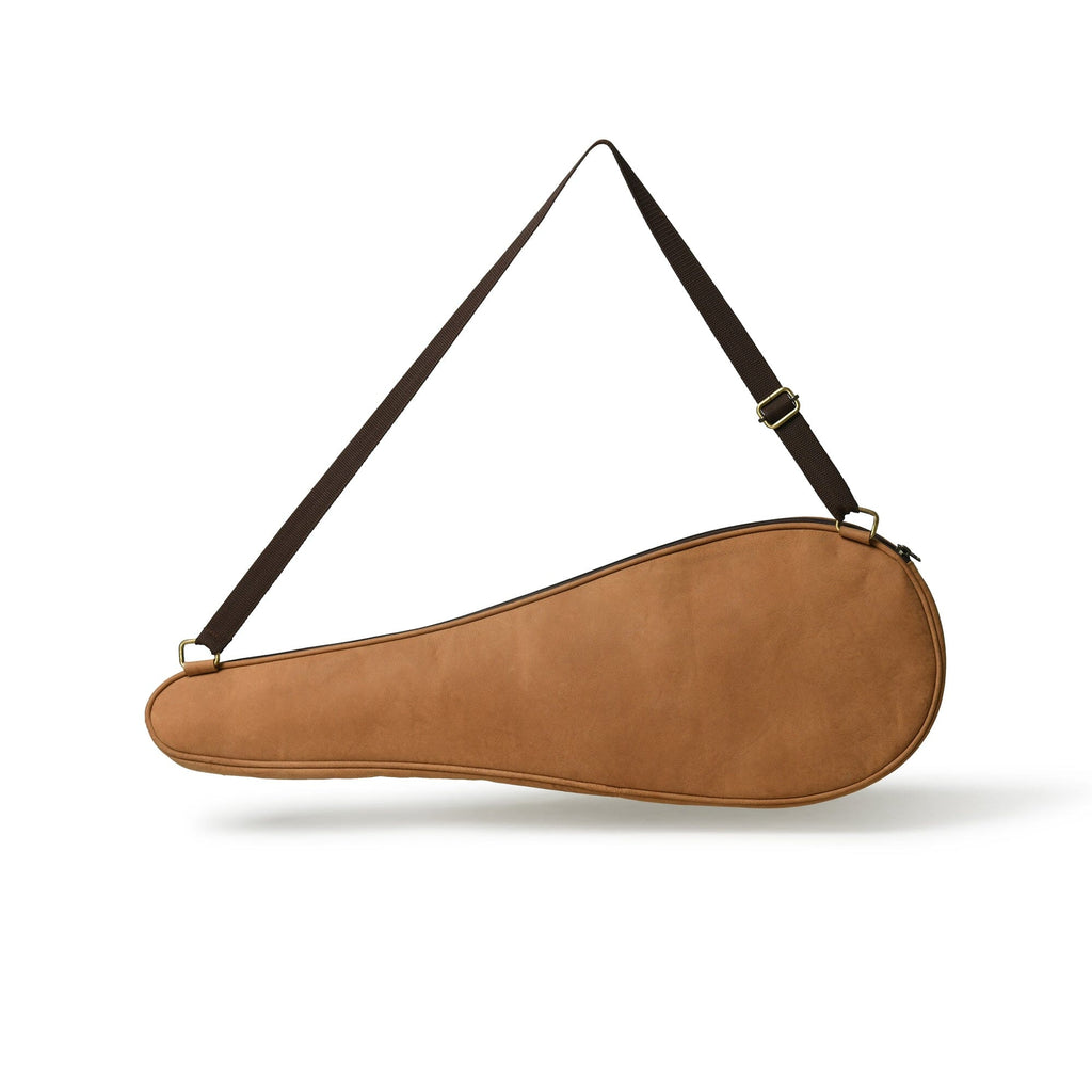 Steller Badminton Racket Cover - Tan Brown Classy Leather Bags