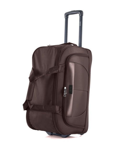 IZOD Carol Lightweight Soft Shell Rolling Duffel Bag with Wheels and Telescopic Handle – Travel-Ready Luggage Duffel Mirage Luggage