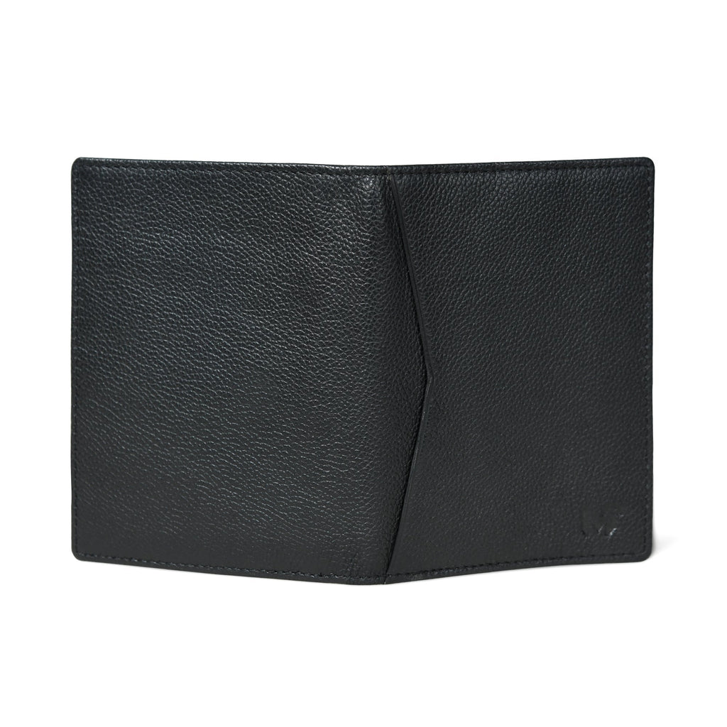 Front Pocket Black Passport Holder Classy Leather Bags