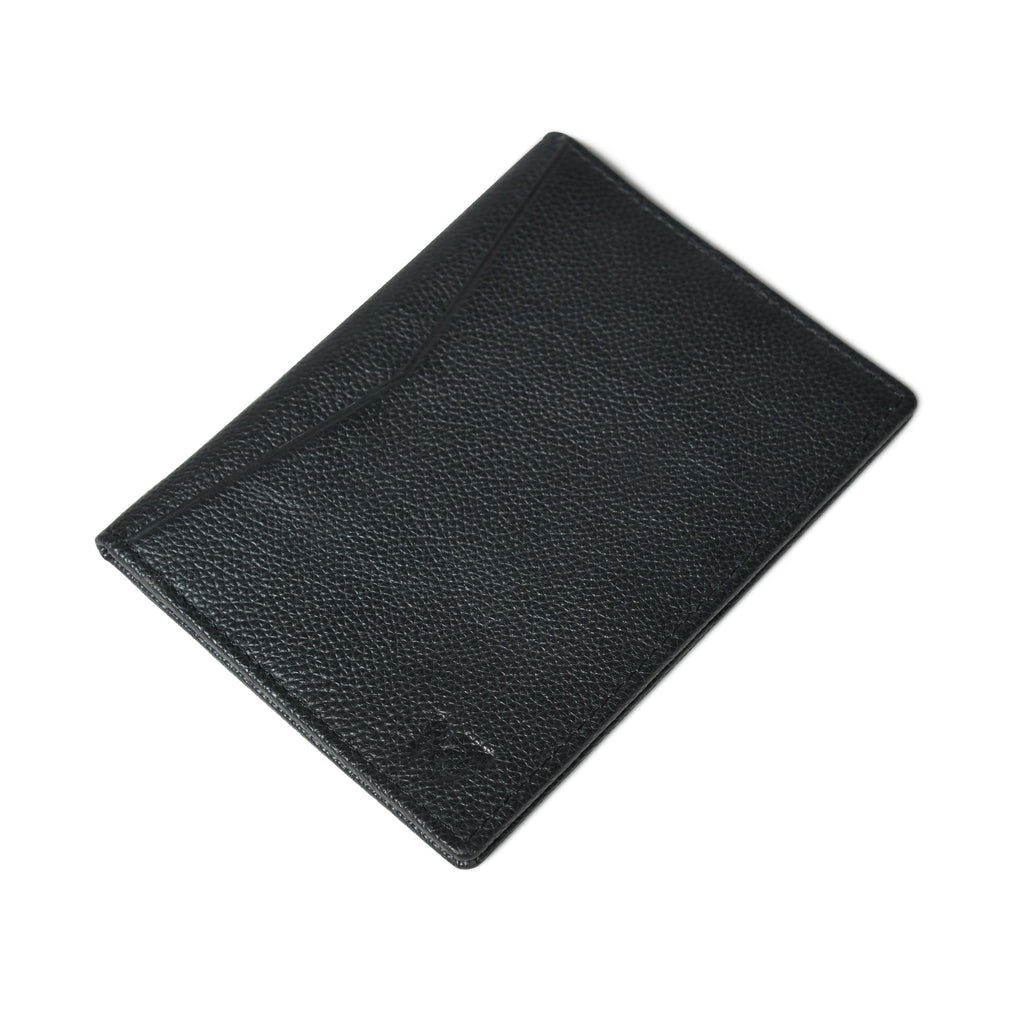 Front Pocket Black Passport Holder Classy Leather Bags