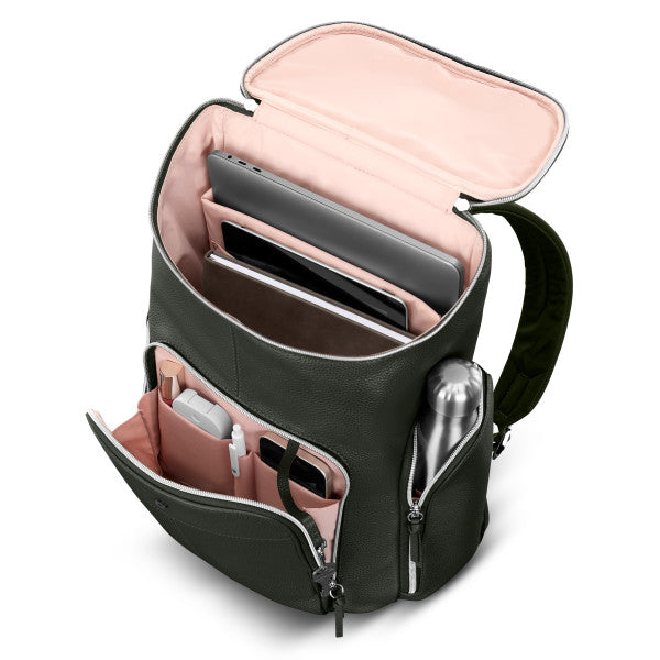 Samsonite Mobile Solution 2 Leather Deluxe Backpack Samsonite