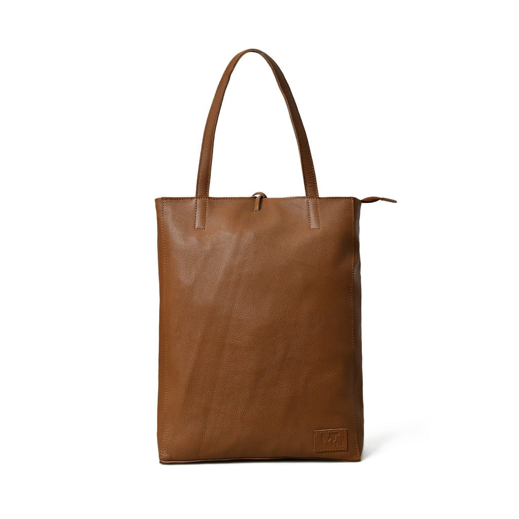 Café Chic Women's Leather Tote Bag Classy Leather Bags