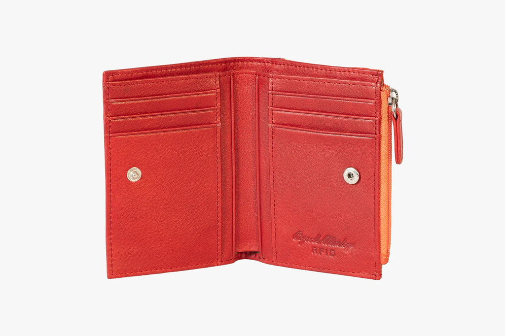 Osgoode Marley RFID Medium Bi-Fold Snap Wallet 1405 Osgoode Marley