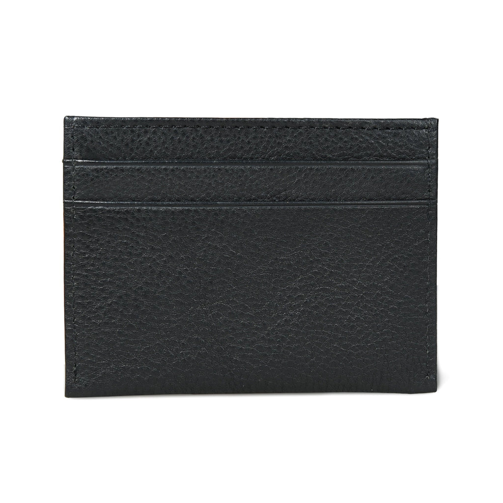 Minimalistic Black Cards Holder Classy Leather Bags