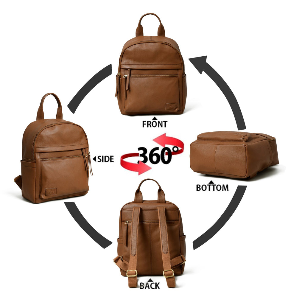 Mini Journey Leather Backpack Classy Leather Bags