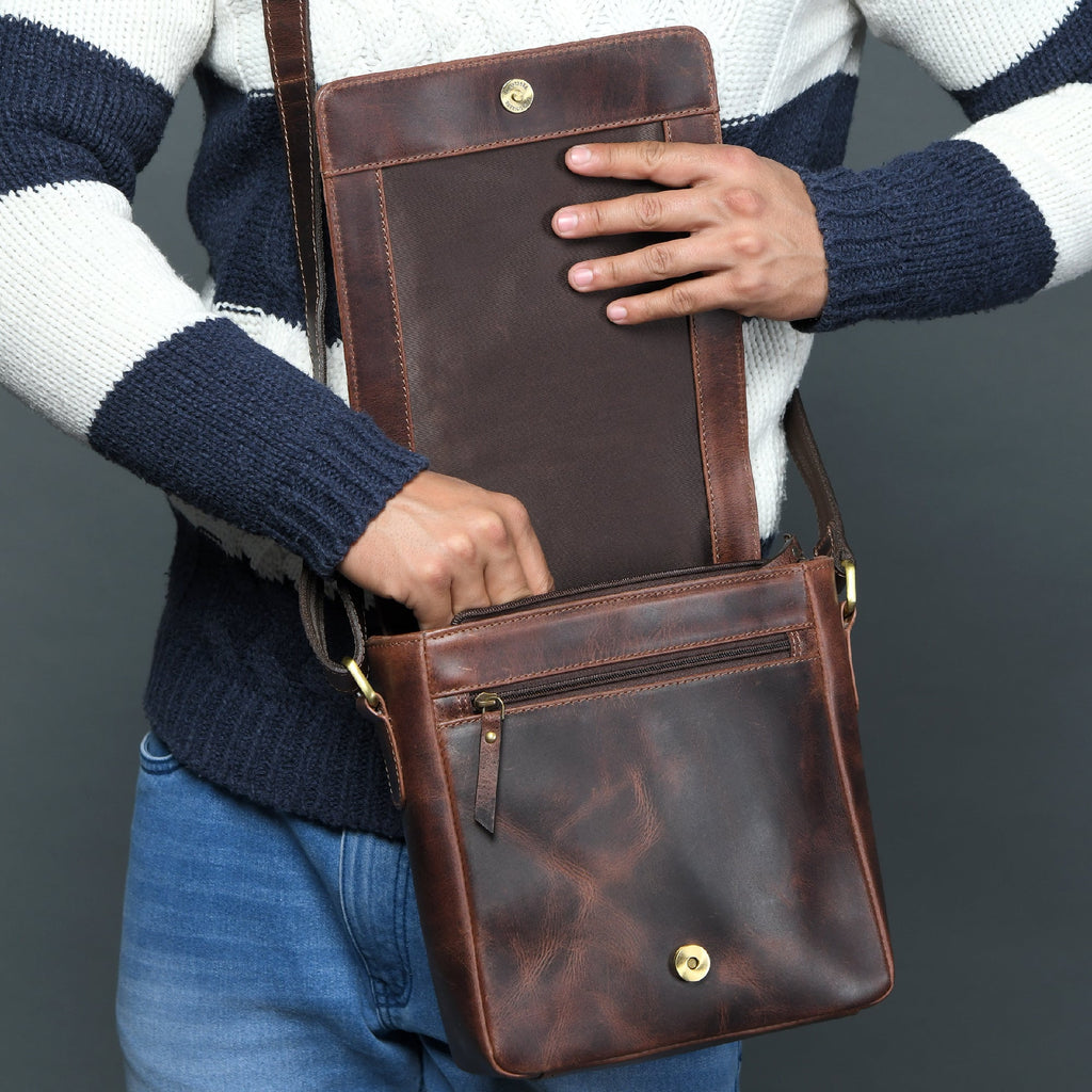 The Barton Crossbody Classy Leather Bags