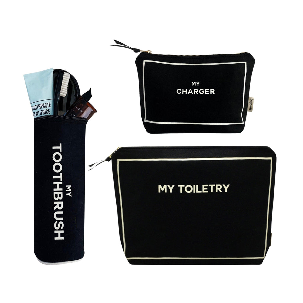 Best Deal Gift Set, 3-pack Black Bag-all