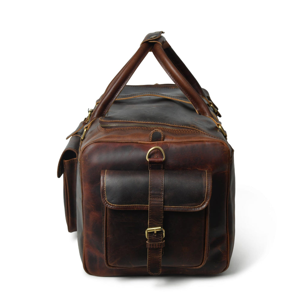The Stellan Buffalo Duffel Classy Leather Bags