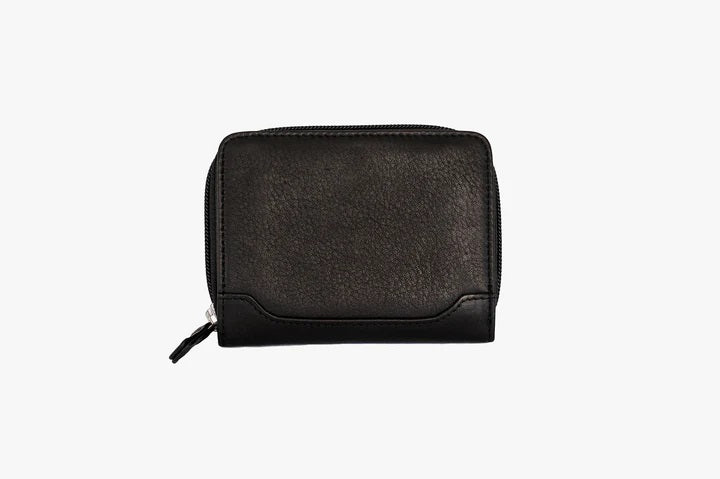 Osgoode Marley RFID Accordion Card Case Leather Zip Wallet 1611 Osgoode Marley